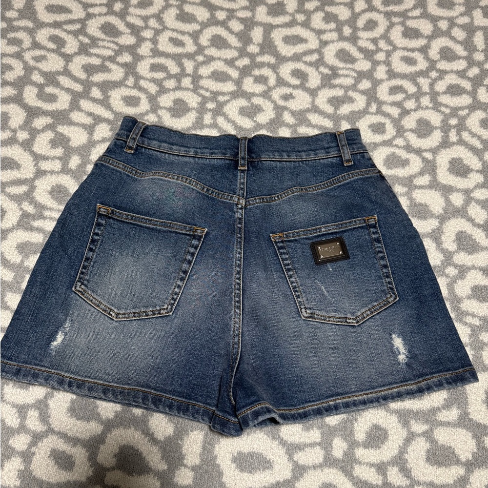 Dolce & Gabbana Dark Blue Jean Shorts 44